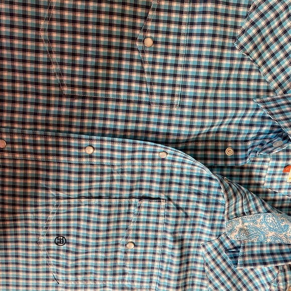 NWOT  Roper Wear the West size Large snap down Western style long sleeves shirt - Picture 9 of 12